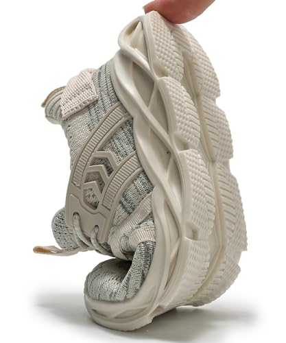 DADAWEN Toddler/Little Kid Boys Girls Lightweight Breathable Sneakers Strap Athletic Tennis Shoes for Running Walking2