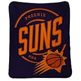 Northwest NBA Phoenix Suns Fleece Throw Blanket, 50" x 60", Campaign