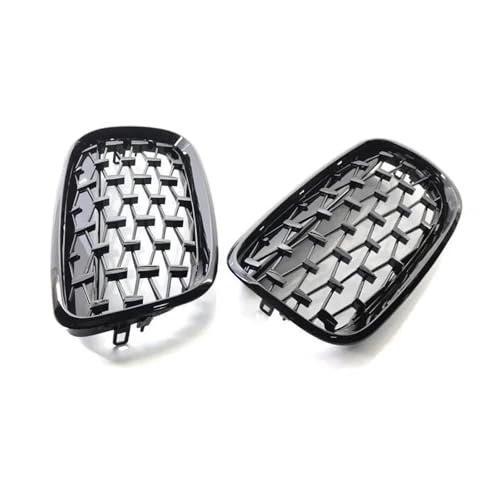 Rejilla parachoques delantero para BMW X5 E71 y X6 E70 del 2007 al 2013 en color negro