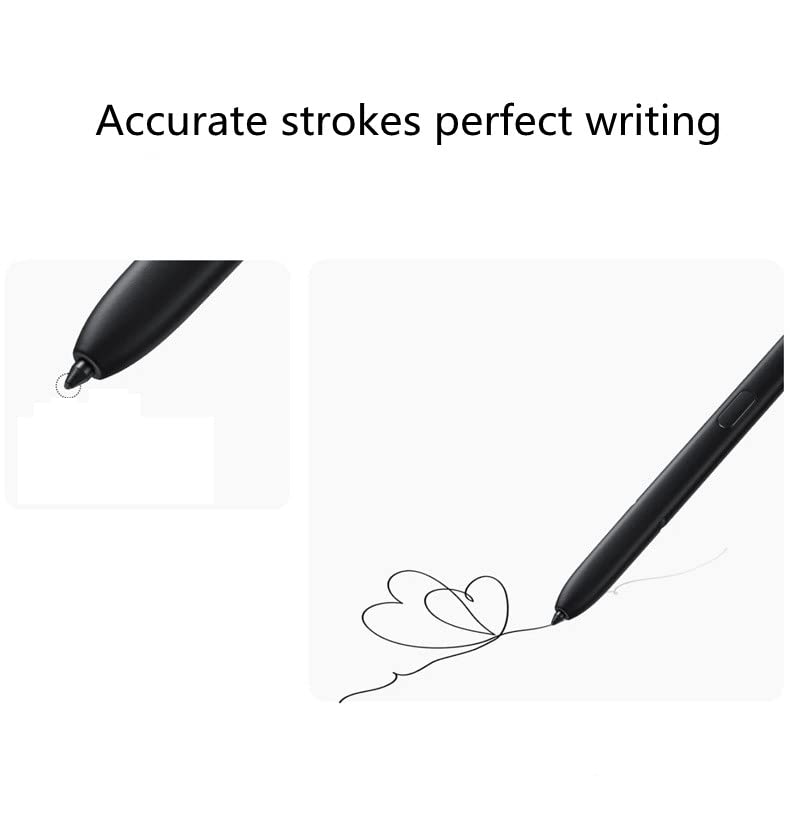 BeisDirect S23 Ultra Stylus S zamiennik długopisu z Bluetooth do Samsung Galaxy S23 Ultra S23U rysik wrażliwy na nacisk długopis dotykowy (czarny)