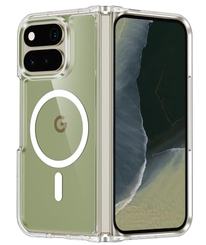 Image of FNTCASE for Google Pixel 11 Pro Fold Case Clear Compatible with Magsafe