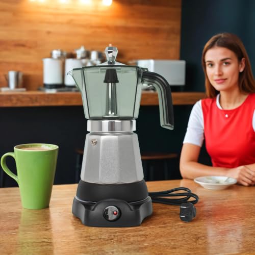 Image of LAOION 6 Cup Manual Espresso Maker, Small Espresso Machines for Home