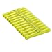 Amazon Basics Highlighters 12 Pack, Yellow Colors, Chisel Tip,Bible Highlighter,Office and School Supplies