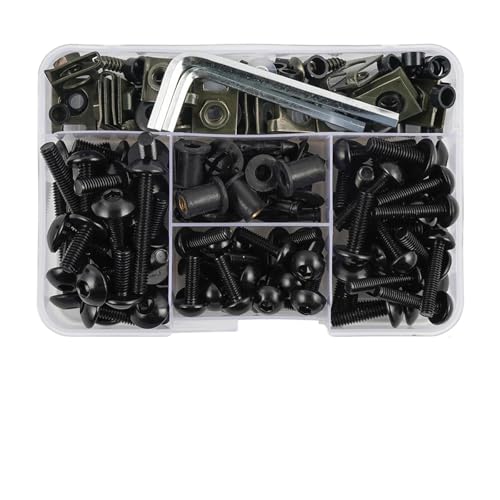 Kit de vis carénage 190 pièces pour réparer les fixations perdues de Kawasaki Z1000