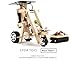 Pica Toys Wooden Wireless Remote Control Robotics Bicycle K3 - Creative Engineering Circuit Science STEM Building Kit - Electric Motor DIY Experiment for Kids, Teens and Adults