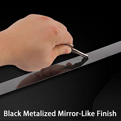 TMISHION autocollant de plafond Taille ligne miroir autocollant plafond