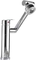 Torneira Com Ducha Articulada 360 Misturador Água Quente E Fria - Aço Inox Cromado