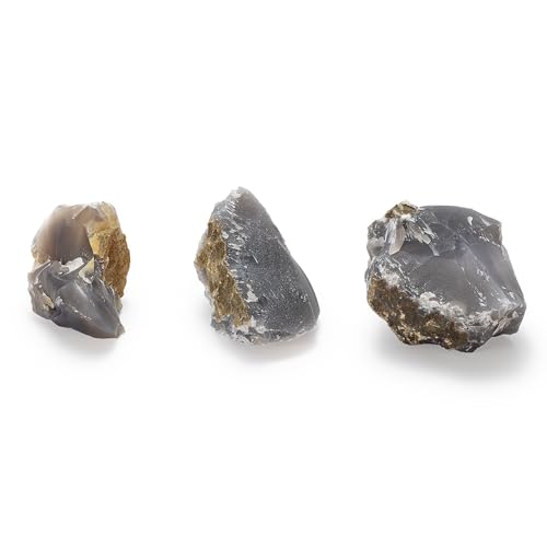 仏壇屋 滝田商店 火打石 大(4寸用) 約7cm×約5cm ◆切り火に最適な火打ち石 瑪瑙 証明書付