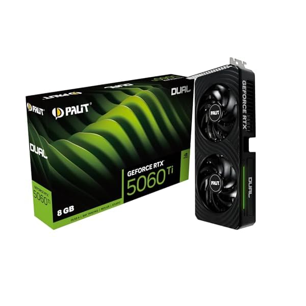 Palit GeForce RTX 5060 Ti Dual OC, 8GB GDDR7/PCI Express 5.0/2632MHz