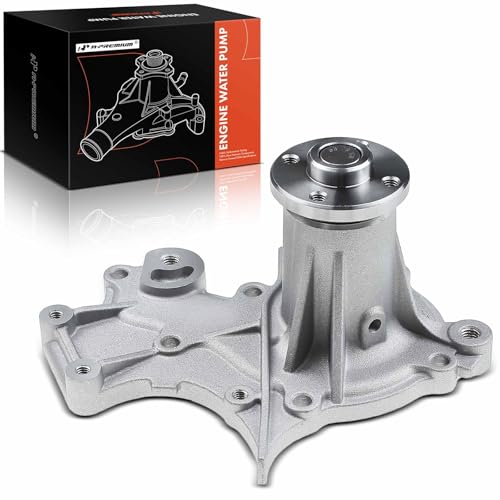 A-Premium Engine Water Pump W/Gasket & Pulley [SOHC, 4Cyl 1.6L] Compatible with Chevrolet & GMC & Geo & Pontiac & Suzuki & Asuna Vehicles, fits Tracker, Sunrunner 92-97, Esteem, Sidekick, X-90 by A-Premium - Used condition - Image 9