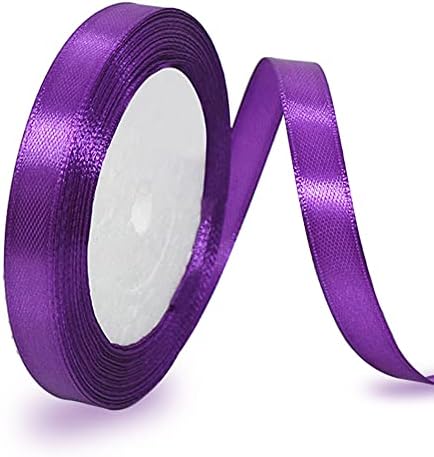 Royal Blue Satin Ribbon 25mm, 23 Meters Solid Colors Fabric Ribbon for Crafting, Gift Wrapping, Balloons, DIY Sewing Project, Hair Bows and Cake Decoration