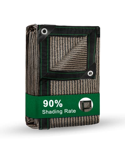 vensovo Sonnenschutztuch für den Außenbereich, 1,8 x 3,5 m, 90 % Sonnenschutz, Stoff, Sonnenschutz, mit Öse für Terrasse, Pergola, Hinterhof, Deck Cover