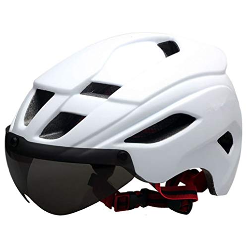 Casque de vélo magnétique avec visière amovible pour cyclisme et sport en plein air