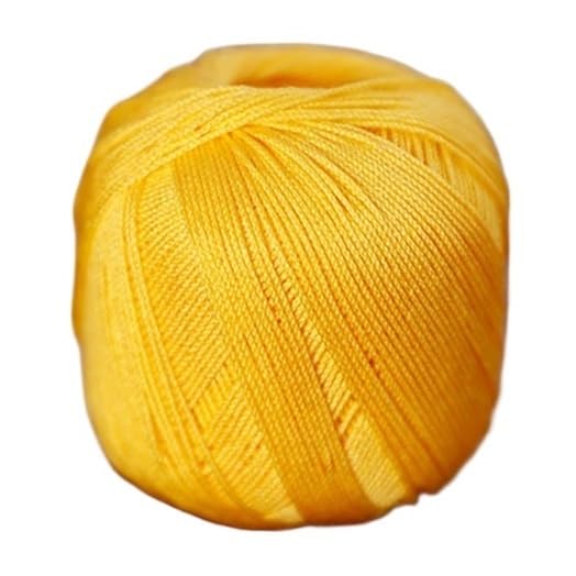Fil de coton pour crochet taille 8 fil dentelle mercerisé mercerie créative 5 rouleaux