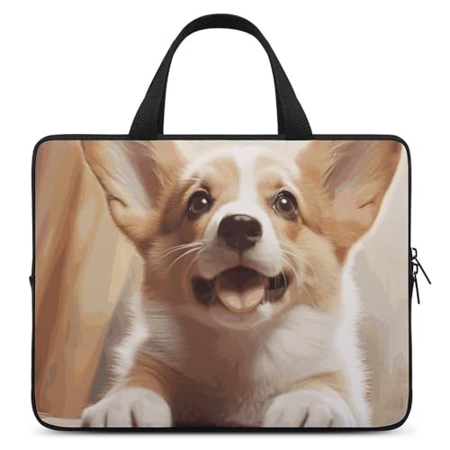 Sac ordinateur portable Corgi mignon - Sacoche bandoulière mixte