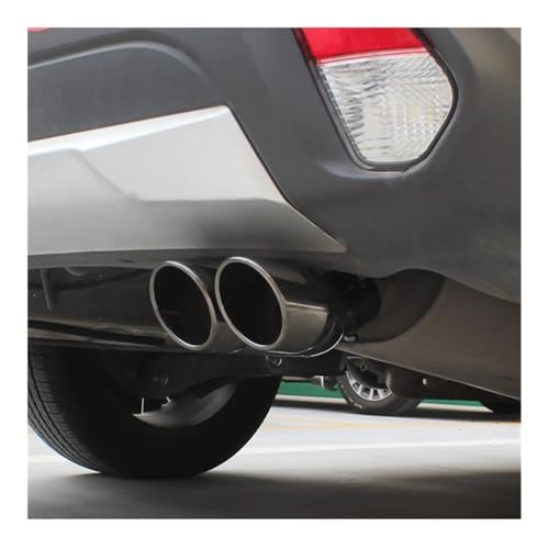 Silencieux de gorge de queue de voiture en acier look sport pour Outlander