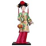 Artisanat fait main : chaque poupée est un chef-d'œuvre réalisé à la main, témoignant du savoir-faire et du souci du détail des artisans chinois traditionnels. figurine de poupée en soie