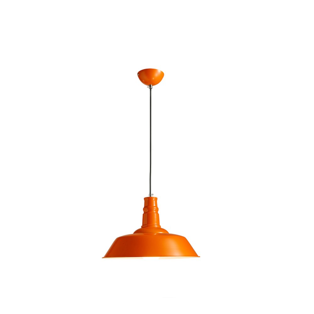 Suspension E27 design scandinave en métal coloré pour cuisine moderne