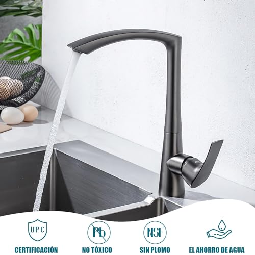 La mejor comparación de Grifería para Cocina negra mate - los mas comprados. 23 Imagen adicional