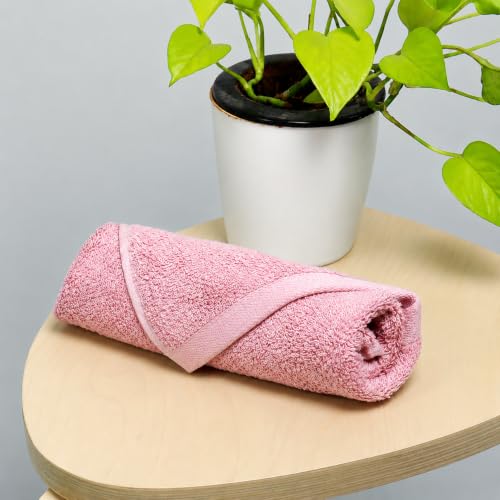 Image of HEELIUM Bamboo Face Towel | Ultra Absorbent & Odour-Free | 3X Softer Than Cotton Towels | 30 x 30 cm - 600 GSM