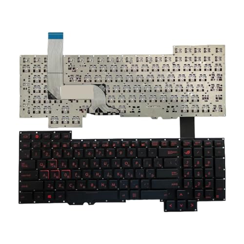 Clavier Russe G751JY G751JL G751JM pour écrire en cyrillique sur PC portable de jeu Asus