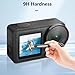 AMAZEAR Lens Screen Protector Comatible with DJI Osmo Action 5 Pro (2 Sets), Action5 Pro Accessories Tempered Glass Protector OLED Display, Ultra HD, 9H Hardness, Scratch Resistant, Bubble-Free