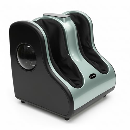 Image of 91 Durafit Electric Foot Massagers For Pain Relief | Foot and Calf Massager | 4 types of Foot Massage Shiatsu, Rolling, Deep Kneading, Mild Heat-Warm Therapy for Relaxation & Vibration|Powerful BLDC Motor Without Noise| Improves Blood Circulation | Calf, Foot, Sole Relaxation | Perfect For Gifting