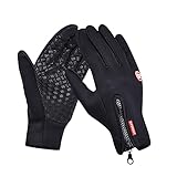 Winter Warm Gloves, Unisex Premium Waterproof Touchscreen Winter Gloves, Outdoor Sports Autumn and...