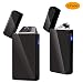 Kivors Electronic Wider Arc Lighter USB Rechargeable Windproof Electrical Plasma Pulse X Beam Dual Arc Lighter Butane Free (2 Packs(A+B))
