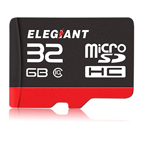 32GB Memory Card, ELEGIANT Professional 1000 x Class 10 Card Memory Card Compatible Computer Cameras and Camcorders