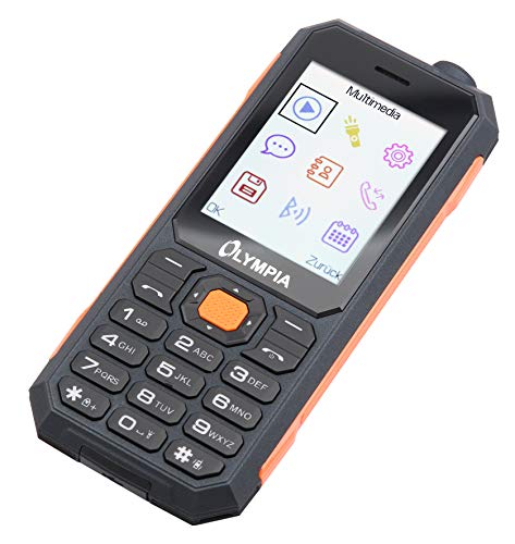 Olympia Active Seniorenhandy mit IP67 Schutz und Bluetooth