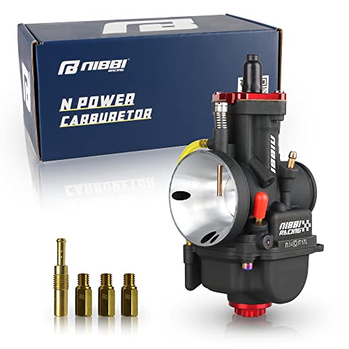 Nibbi Pwk 34Mm Carburetor With Three Main Jets And One Pilot Jet Of Performance Racing Carburetor For Replace Keihin Or Mikuni Carburetors #TOP27