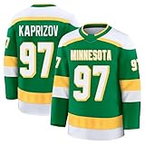 Kirill Kaprizov Jersey Mens/Women/Youth Stitched for Sports Fan Green No Brand/Logos