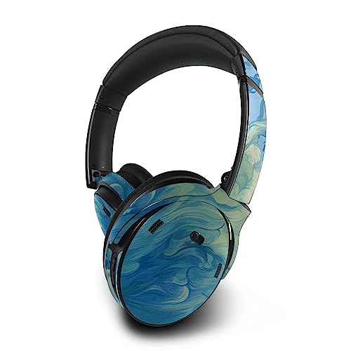 Image of MightySkins Skin Compatible with Bose QuietComfort 45 Headphones - Visionary | Protective, Durable, and Unique Vinyl Decal wrap Cover | Easy to Apply, Remove, and Change Styles | Made in The USA