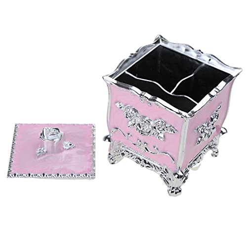 Boîte de rangement pour cotons-tiges avec couvercle transparent - 5