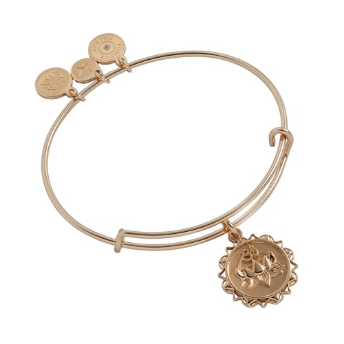 Alex and Ani Lotus Peace Petals Charm Bangle