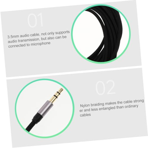 Cable de Audio Estéreo Auxiliar 3.5mm Macho a Macho 5m miniatura 6