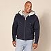 Amazon Essentials Men's Sherpa Lined Full-Zip Hooded Fleece Sweatshirt, Navy, X-Large