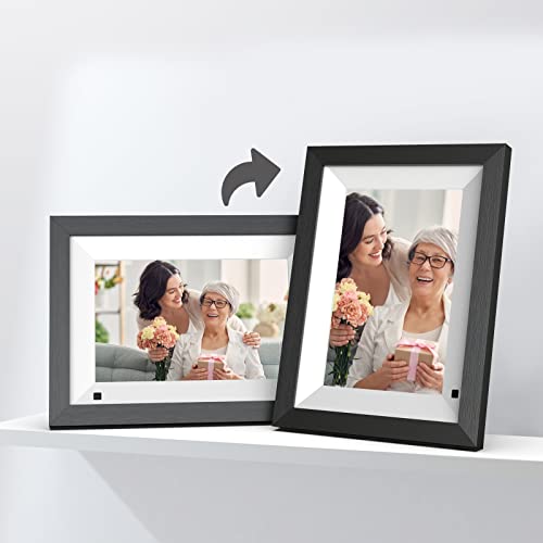 Bsimb Wifi Digital Picture Frame, 16Gb Electronic Photo Frame 10.1 Inch Hd Ips Touch Screen Display, Instantly Share Photos/Videos Via App Email, Auto-Rotate, Gift For Grandparents #TOP4