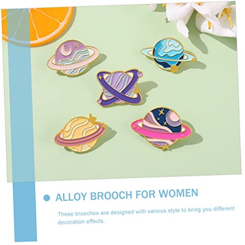 KESYOO 10 Pcs Broche Alfinete De Esmalte De Astronauta Acessórios Para Mulheres Lapela Do Planeta Es