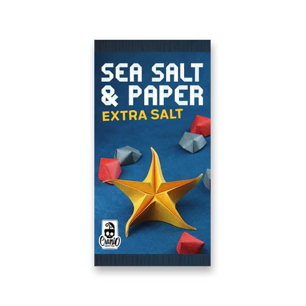 Cranio Creations - Sea Salt & Paper, Extra Salt - Expansion of the Card and Origami Game - Italian Edition
