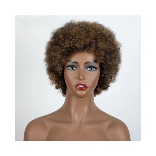 Perruque bouclée afro avec frange idéale pour soirées et look quotidien