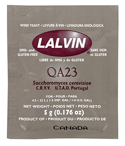 Lalvin Qa23 Wine Yeast- 10 Packets #TOP1
