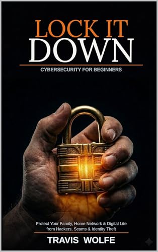 Lock It Down: Cybersecurity for Beginners: How to Protect Your Family, Home Network, and Digital Life from Hackers, Scams, and Identity Theft