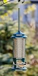 Squirrel Buster Standard Squirrel-Proof Bird Feeder, 1.3 lb Capacity | 4 Metal Perches, Chew-Proof, Easy to Fill & Clean, Perfect for Sunflower Seeds, Blends & Dried Mealworms, Green
