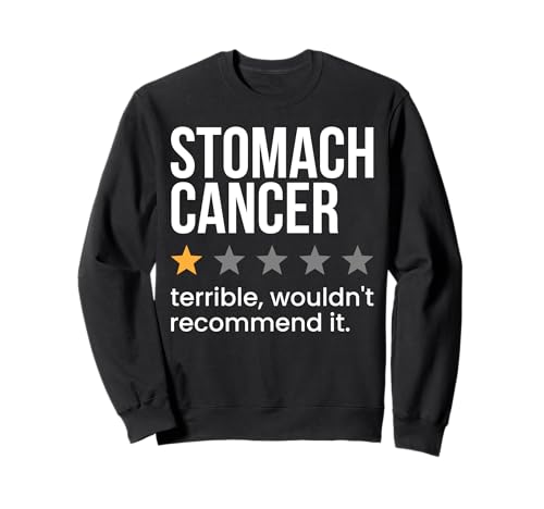 Cáncer de estómago Calificación de una estrella Conciencia sobre el cáncer gástrico Sudadera