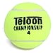 Teloon Championship Tennis Balls - Extra Duty - Regular Duty Felt Pressurized Tennis Balls (1 Can, 3 Balls)