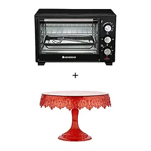 OTG 19L And Pavoni Message Red Cake Stand