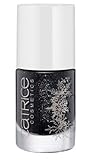 Nagellack Catrice Cosmetics Ultimate Nail LACOUER Limited Edition - Siberian Call - Nagellack Nr. C01 The Calm Call Farbe: Schwarz mit Silber Glanz Inhalt: 10ml Nagellack Nail Polish