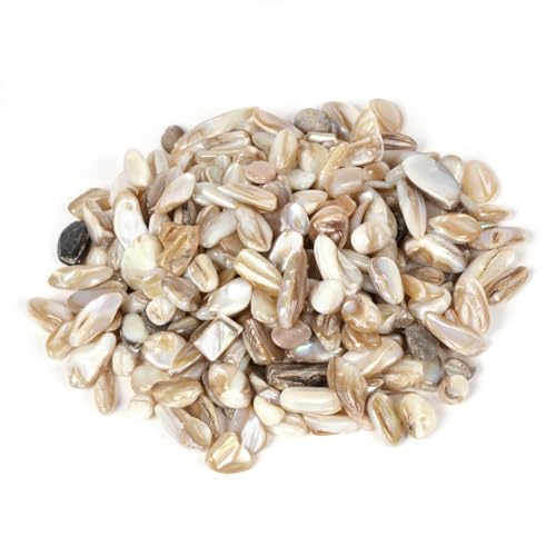 Image of 100 grams Small Tumbled Chips Polished Crushed Stone Crystal Healing Embellishments